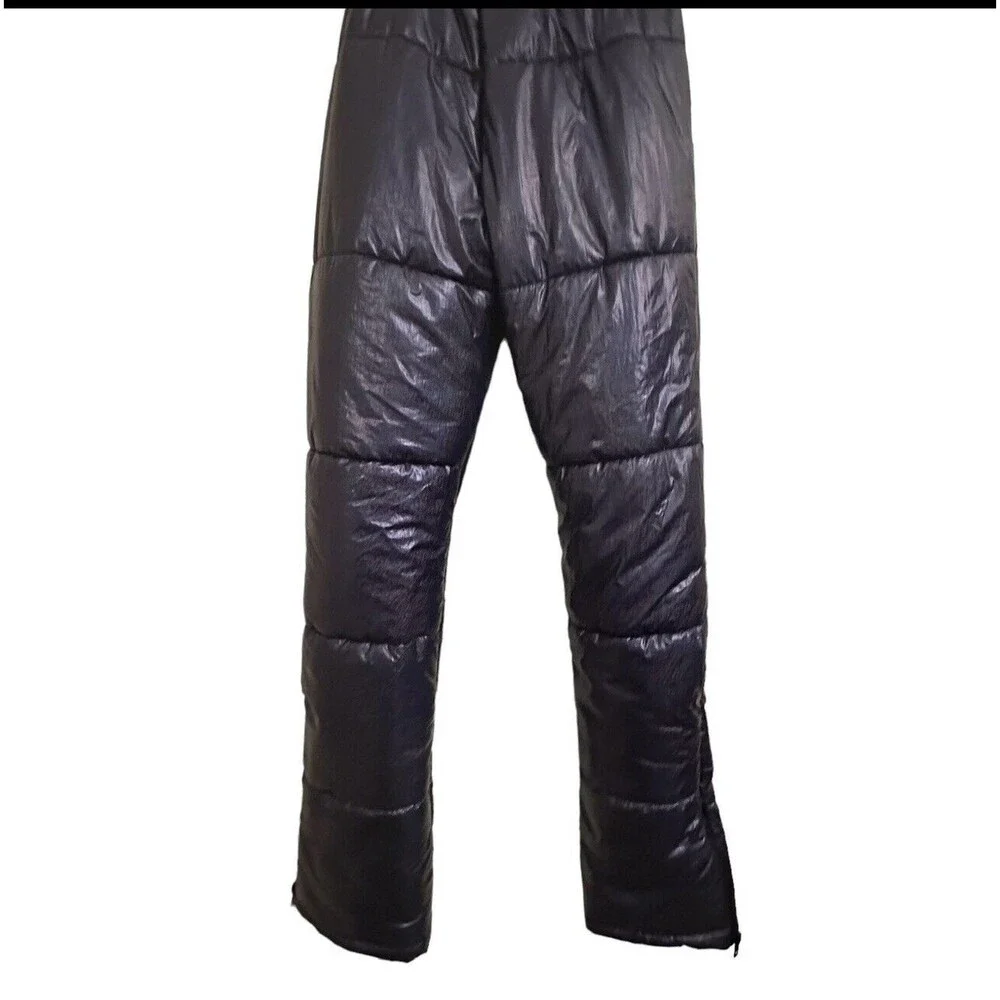 Clubb Exx metallic Blue Ski Snow Pants Xs Dollz Kill Iridescent‎ Puffer Shimmery